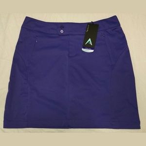 NEW Antigua Golf Skort Skirt Desert Dry Purple